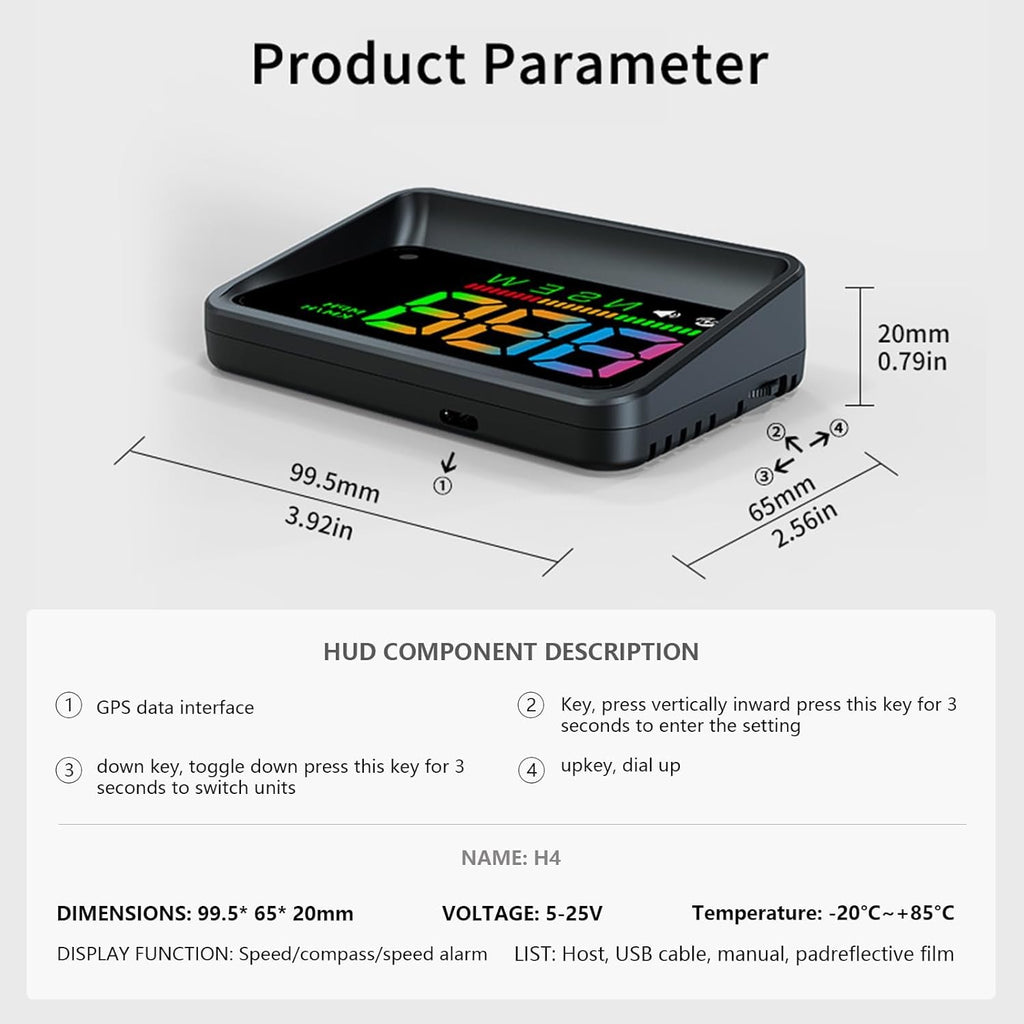 Head Up Display for Car